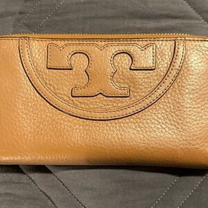 Tory Burch Tan Leather Wallet